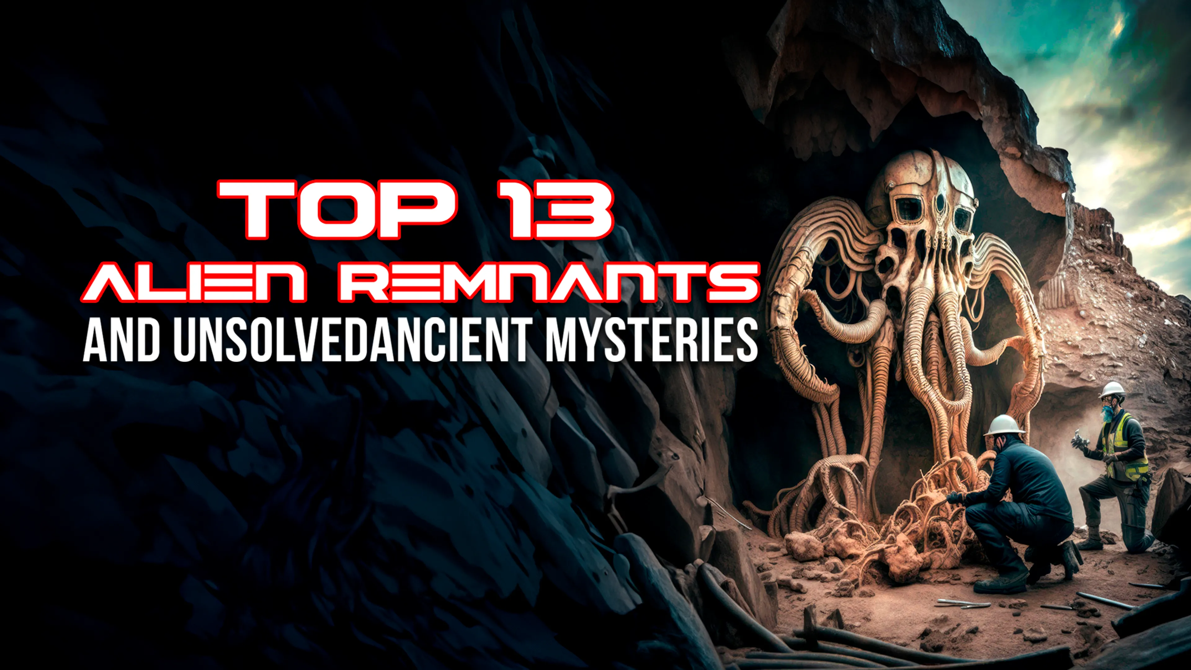 Top 13 Alien Remnants and Unsolved Ancient Mysteries poster